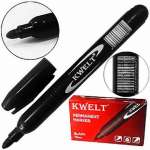 Маркер KWELT перман., 2,5мм, черный   /К-04456             *363256