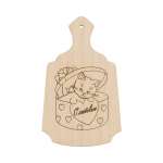 Заготовка для декорирования "Mr. Carving" доска для выжиг. и росписи "С любовью"18*11*0,4см, фанера   /ВД-671              *363501