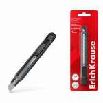 Нож канц.  9мм. ERICH KRAUSE Butterfly Classic auto-lock  в блист., серый   /62033               *363456