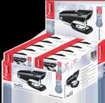 Степлер №24 мини 15 лист. MAPED "Essentials Metal" с встр.антистеплером   /352411              *364062