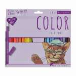 Фломастеры  24 цв. BRUNO VISCONTI "EASYCOLOR"   /32-0062             *360265