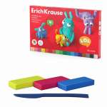 Пластилин  18 цв ERICH KRAUSE "Jolly Friends" 324г, в карт/уп со стеком   /61349               *359266