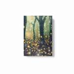 Зап. книжка А6  80л ЭКСМО интегр.обл. блест. "Лес светлячков"   /ЕТИЛ680631          *353395