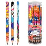 Карандаш HB ФЕНИКС "Абстракция" трехгран., асс.   /63688               *364780