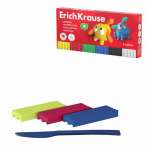 Пластилин   6 цв ERICH KRAUSE "Jolly Friends" 108г, в карт/уп со стеком   /61344               *357552