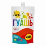 Гуашь 250 мл Лео "Учись" алая   /LGD-250-337         *365211