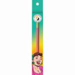 Карандаш HB ВКФ "Улыбайся, это всез раздражает" заточ.   /SUV-021             *365186