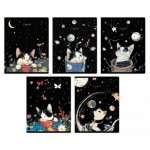 Тетрадь  48л кл.  выб.твин.лак Альфа-тренд "Котобезумие" асс.   /120046              *365672