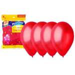 Шар возд. 23см KWELT красный   /К-1537              *366338