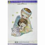 Вышивка крестиком Академия Холдинг 20*29см "Ангел" S23006   /LMZP-UH1-SWSET2029_3*361716