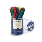 Ручка шар. BRUNO VISCONTI "SlimWrite.JOY", 0.5мм, 3цвета корп, син.   /20-0053             *147100