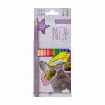 Карандаши акв. 12 цв BRUNO VISCONTI "EasyColor" пастель   /30-0131             *360277