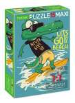 Пазлы   15 эл. MAXI 220х330 HATBER "Croco-серфер"   /15ПЗ4_27176         *367493
