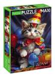 Пазлы   15 эл. MAXI 220х330 HATBER "Котик-клоун"   /15ПЗ4_31203         *367495