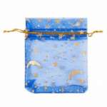 Мешочки подарочные из ткани Stilerra  7*9см синий   /BAGO-1D-04          *367673