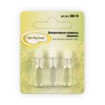 Декоративный элементы Mr.Painter "Баночки" стекло, 3шт, 01   /CAB-11-01           *367572