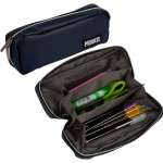 Пенал-космет. кожзам. deVENTE "Private" 21*9*5 аппл., т.синий   /7025339             *345921