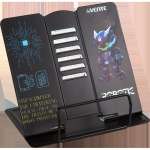 Подставка д/книг мет.  deVENTE "Robotic" 20*19, металл. с рисунком   /8063505             *368107