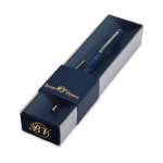 Ручка BRUNO VISCONTI "Palermo" в футляре 0.7 мм, синяя (темно-синий корпус, синяя кор   /20-0250/065         *307012