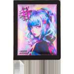 Дневник элит.переплет иск.кожа  deVENTE поролон, аппл., цв.печать,"Speed Racing"   /2020545             *367943