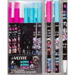 Ручка Пиши-Стирай гел. deVENTE "Korokoro", 0.5мм син., корп. асс   /5051525             *367889