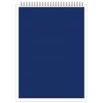 Блокнот  А6  на спир. 40л Академия Холдинг "Синий" кл.   /13749               *356757