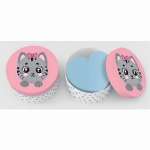 Бумага д/записей с клейким краем фигурная deVENTE "100% Cute. Cat" 700 л.,  в подар. кор.   /2013000             *368681