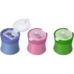 Точилка пласт. 2 отв. deVENTE "School" с контейнером   /8031305             *354535