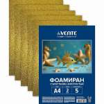 Фоамиран А4 deVENTE 2мм, 5л, золотистый с блест.   /8112417             *368664