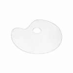 Палитра овальная VISTA-ARTISTA 21*31см, оргстекло   /TPG-2131            *368504