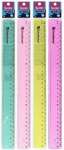 Линейка пласт. 30 см Schoolformat пастель ассорти   /ЛИ-ПА30             *368386
