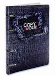Тетрадь на кольцах  80л кл. пласт.обл. АппликА "Джинса"   /С9967-09            *368310