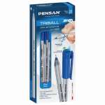 Ручка шар. PENSAN "Triball"  1,0мм, син.   /1003                *345449