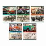 Тетрадь  96л кл. ЭКСМО "Ретро авто" 5 видов   /ТК968387            *344880