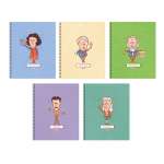 Тетрадь спир. 48л кл. выб.лак ЭКСМО "Гении вне времени"   /ТСЛ488440           *369110