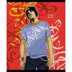 Тетрадь  48л  точки  выб.лак ЭКСМО "Street Team. 4"   /ТТЛ487980           *369107