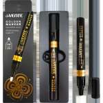 Маркер deVENTE REPAIR & CRAFT перман. 3 мм пулевидный Gold , зеркальный золото   /5044418             *368894