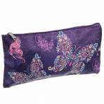 Пенал-космет. матерч. ClipStudio "Крылатые цветы флюо" 19*10 см   /238-007             *166617