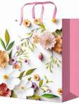 Пакет подарочный бумаж. 26,4*32,7*8см  OPTIMA"Весенние цветы"   /ППК-4458            *369428