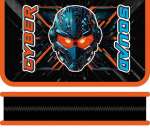 Пенал матерч. ПЧЁЛКА 1отд. бол. (190*115) "КИБЕР БОТ"   /ПО-02               *366455