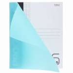 Тетрадь  96л кл. HATBER "PROGRESSIVE Бирюзовая" пласт.обложка   /96Т5В1              *362602