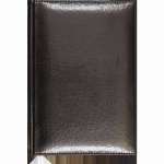 Ежедневник 2026г А5 168л. иск.кожа Attomex  "Visa" поролон,тиснение,черный   /2332628             *370248