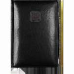 Ежедневник 2026г А5 168л. иск.кожа deVENTE "Bravo" поролон, зол. срез, черный   /2232608             *370179