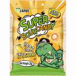 Леденцы кислые Sour Candy 20 г  лимон   /9070411             *370154