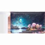 Планинг 2026 deVENTE 64л "Nature" иск.кожа,поролон,цв.печать,фольга, т.синий   /2239638             *370225