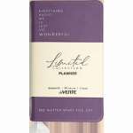 Планинг карманный недатир. deVENTE 80л "Jane" тон.блок,иск. кожа,шелкография, сиренево-серый   /2239639             *370226