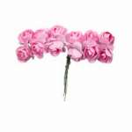 Декоративный элемент Mr.Painter Цветы 12шт/уп, розовый   /PFE-15-08           *370407