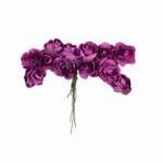 Декоративный элемент Mr.Painter Цветы 12шт/уп, сиреневый   /PFE-15-16           *370406