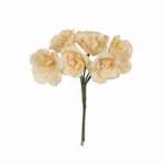 Декоративный элемент Mr.Painter Цветы 6шт/уп, кремовый   /PFE-18-03           *370409