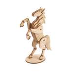 Конструктор дерев. REZARK   45 эл. "Живая природа.Лошадка"   /NIZ-21              *371034